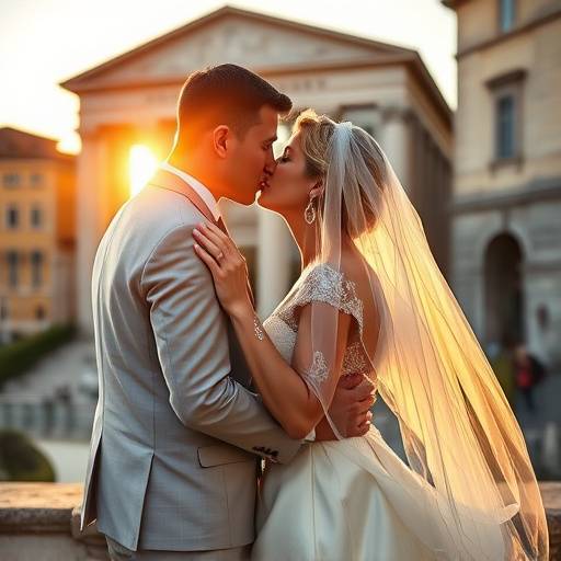 Fotografia di un matrimonio a Roma